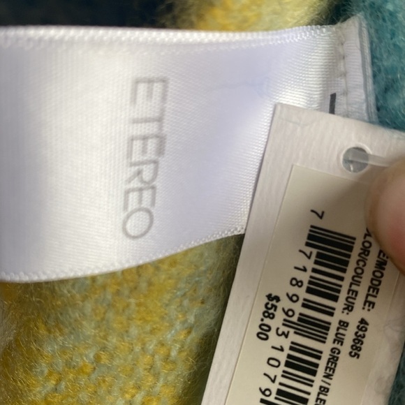 🆕 NWT Etereo Blanket Scarf - Picture 5 of 7